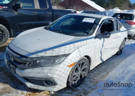2019 Honda Civic Sport from USA, damaged, VIN 2HGFC4B89KH310417